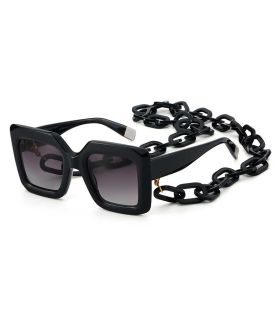 Gafas de sol polarizadas Ocean New Era 5 en color negro con diseño deportivo casual para mujer.
