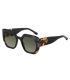 Gafas de sol polarizadas Ocean New Era 9 con montura negra y lentes verdes de alto contraste para deporte.