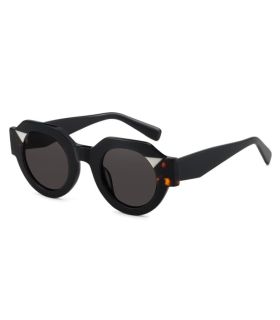 Gafas de sol polarizadas Ocean New Era 10 negras con lentes ahumadas para mujer.
