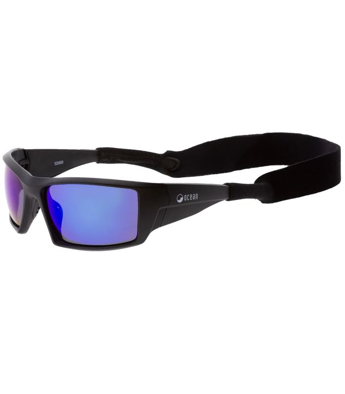 Ocean Aruba Matte Black / Revo Blue | cordón de seguridad