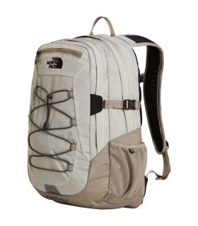 Mochila deportiva beige The North Face Borealis Classic Cumulus ergonómica para senderismo y diario.