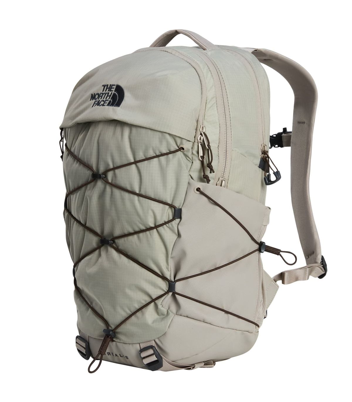 Mochila técnica unisex The North Face Borealis Stone S-Lab color beige para portátil y uso diario.