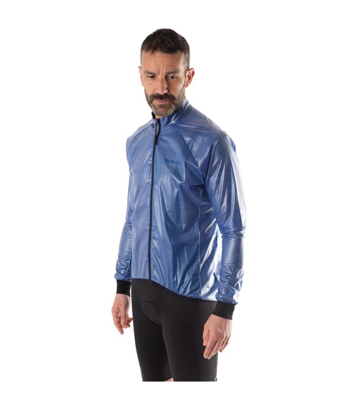 Ecoon Chaqueta Ciclismo Clermont Ferrant Blue | cortavientos