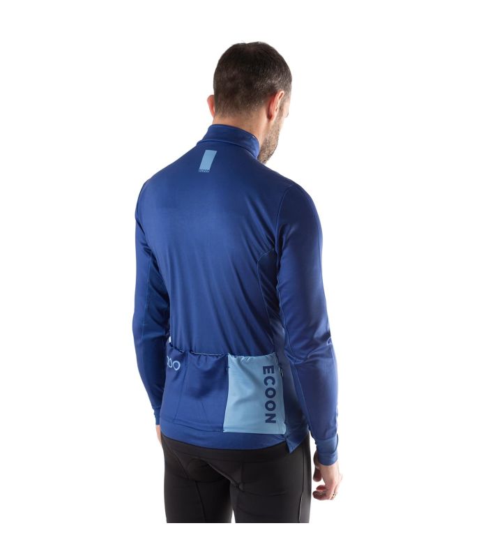 Ecoon Chaqueta Ciclismo Mont Ventoux Blue | cortavientos