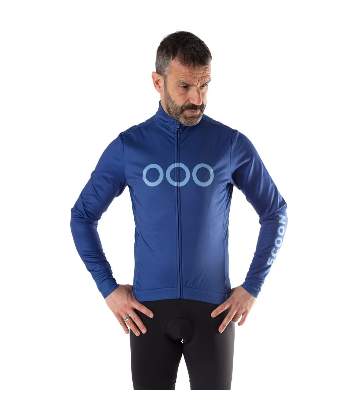 Ecoon Chaqueta Ciclismo Mont Ventoux Blue | cortavientos