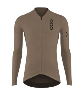 Camiseta técnica de ciclismo Ecoon Pro Bonneville Sand de diseño ergonómico y transpirable.