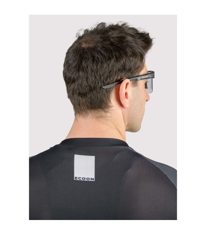 Ecoon Camiseta Ciclismo Tourmalet Black | ajuste técnico mate