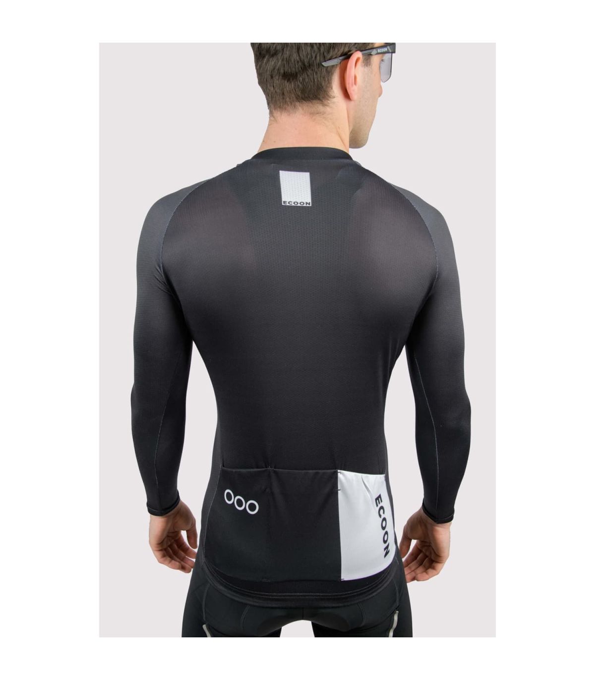 Ecoon Camiseta Ciclismo Tourmalet Black | ajuste técnico mate