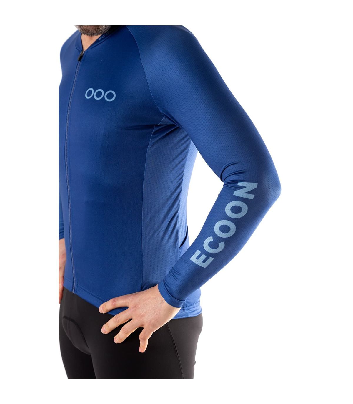 Ecoon Camiseta Ciclismo Tourmalet Blue | estilo blockcore