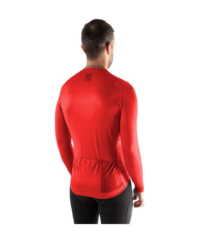 Ecoon Camiseta Ciclismo Tourmalet Red | corte aerodinámico