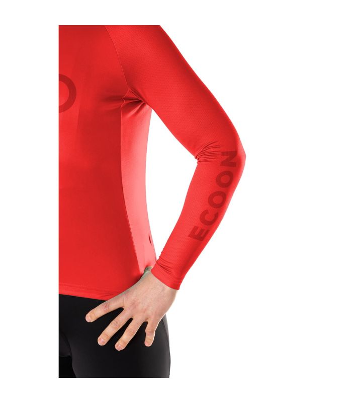 Ecoon Camiseta Ciclismo Tourmalet Red | corte aerodinámico