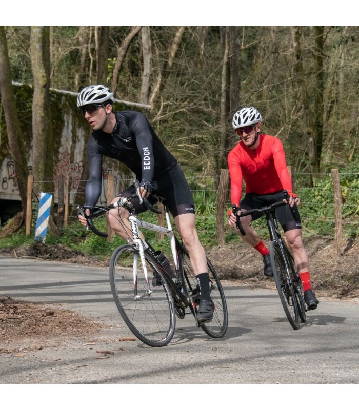 Ecoon Camiseta Ciclismo Tourmalet Red | corte aerodinámico