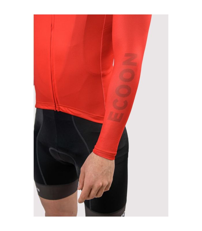 Ecoon Camiseta Ciclismo Tourmalet Red | corte aerodinámico