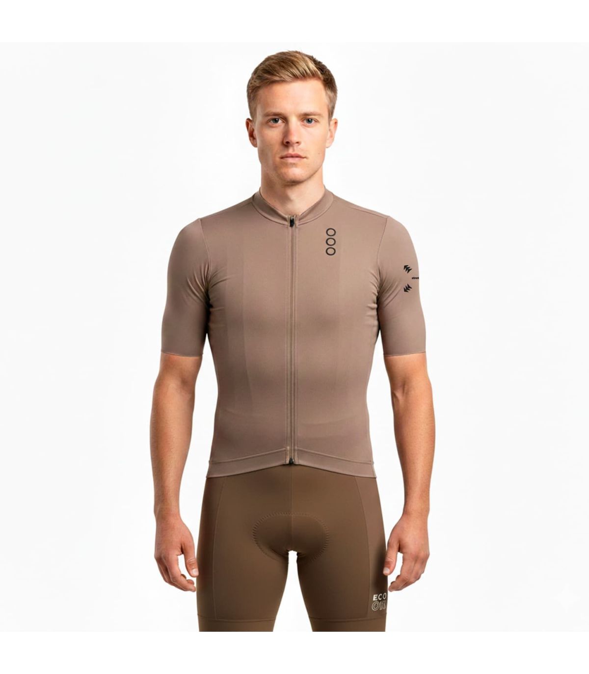Ecoon Camiseta Manga Corta Ciclismo Pro Domancy Sand | retro