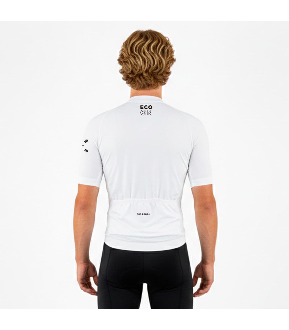 Ecoon Camiseta Manga Corta Ciclismo Pro Domancy White | blanco