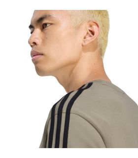 Adidas Camiseta Essentials 3 Essentials 3 Stripes Verde