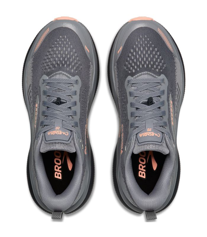 Brooks Cascadia 20 Mujer | suela Vibram melocotón