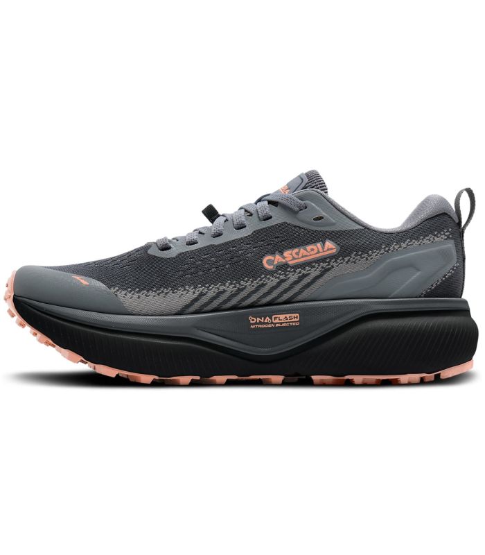 Brooks Cascadia 20 Mujer | suela Vibram melocotón