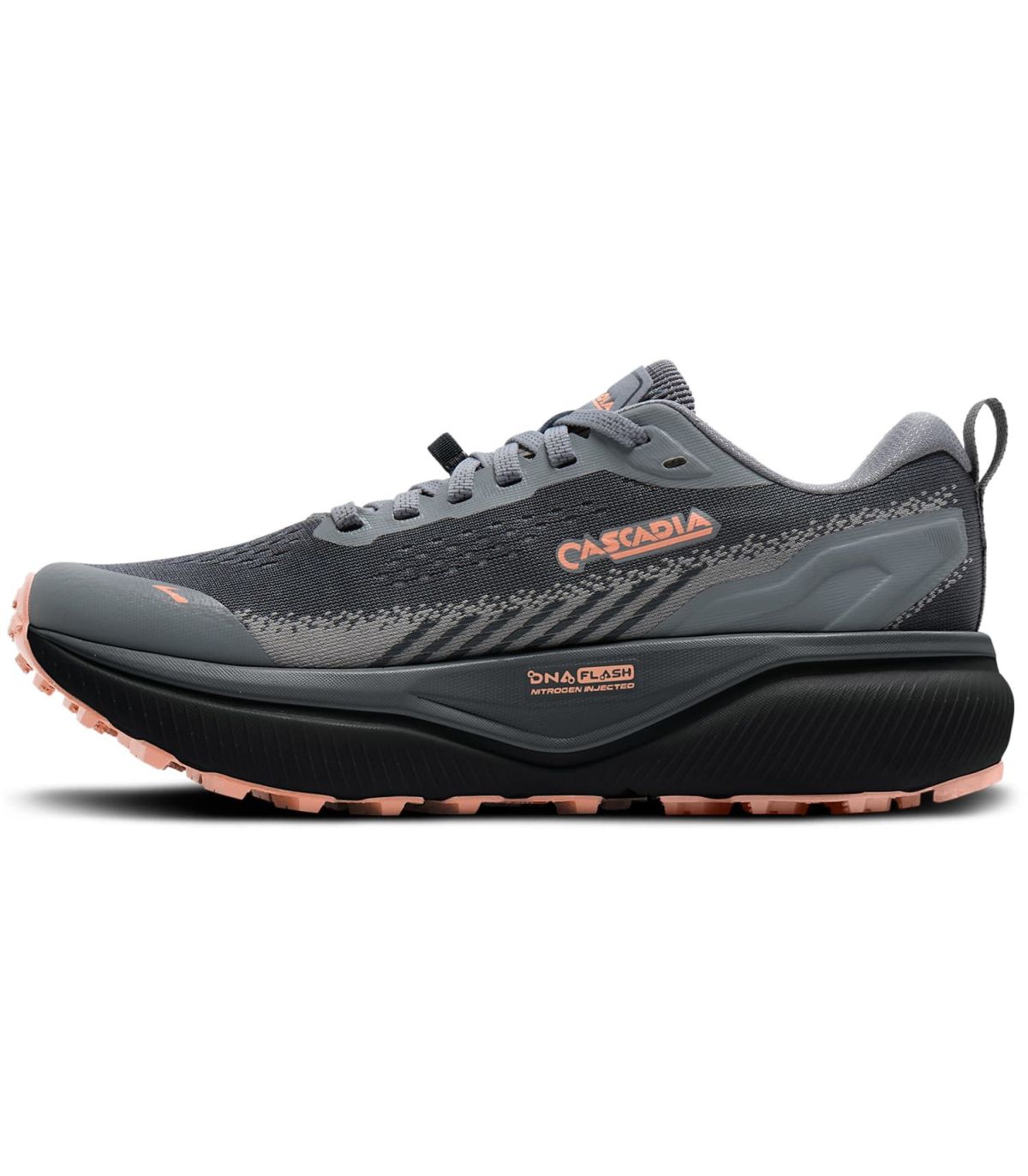Brooks Cascadia 20 Mujer | suela Vibram melocotón