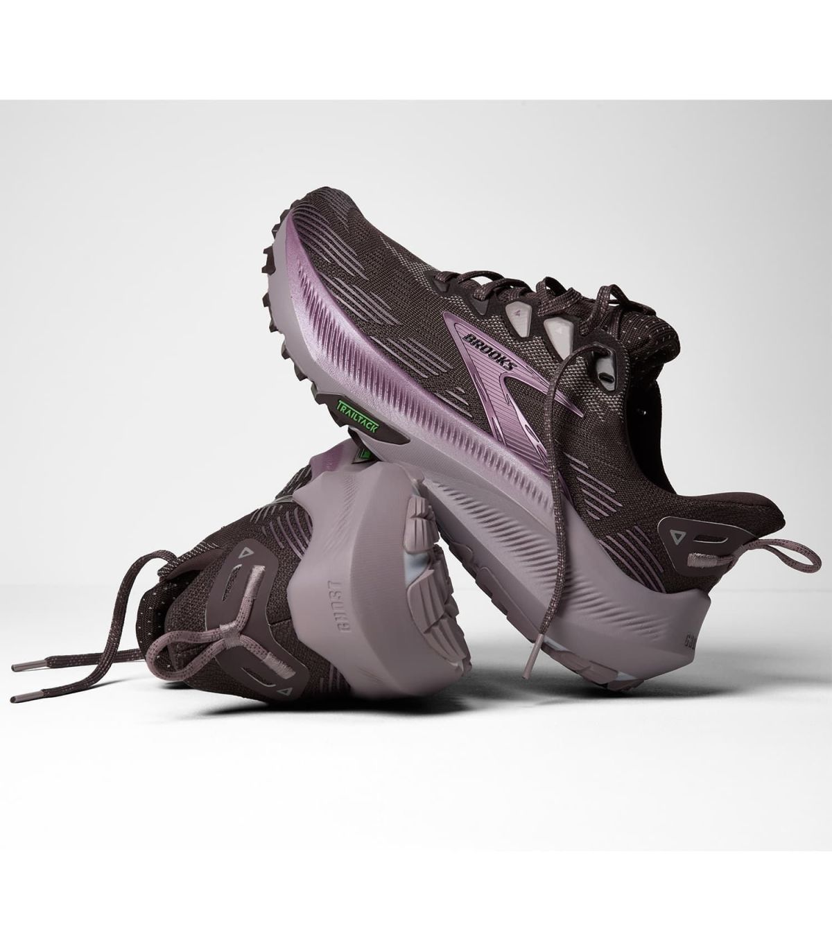 Brooks Ghost Trail Mujer | drop 8mm suela TrailTack