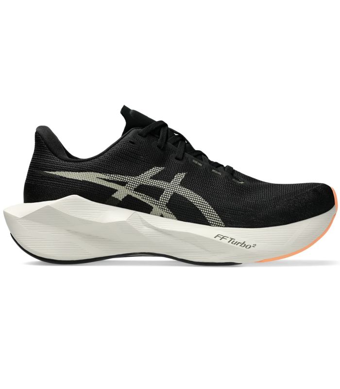 Zapatillas de running Asics Novablast 6 Black para corredores de pisada neutra con amortiguación.