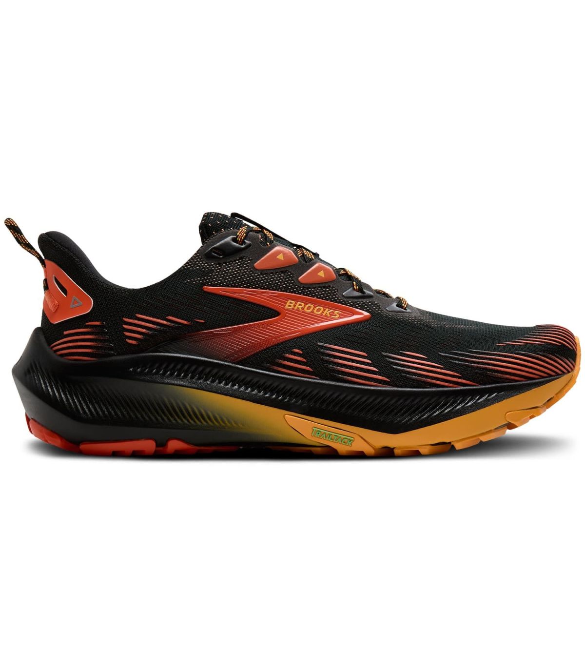 Zapatillas Brooks Ghost Trail negras para correr en senderos y terrenos mixtos