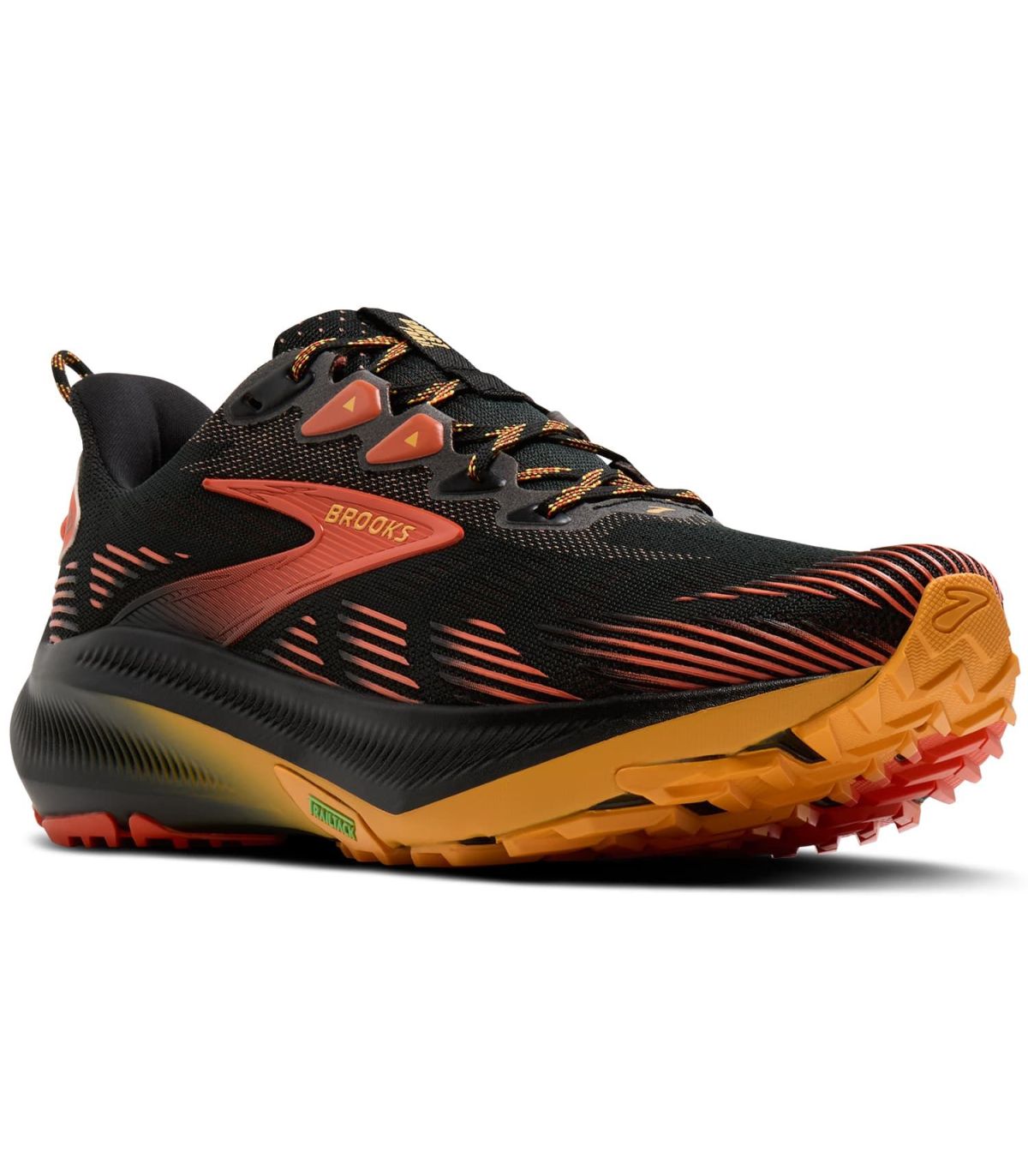 Brooks Ghost Trail Negro | tracción TrailTack drop 8mm