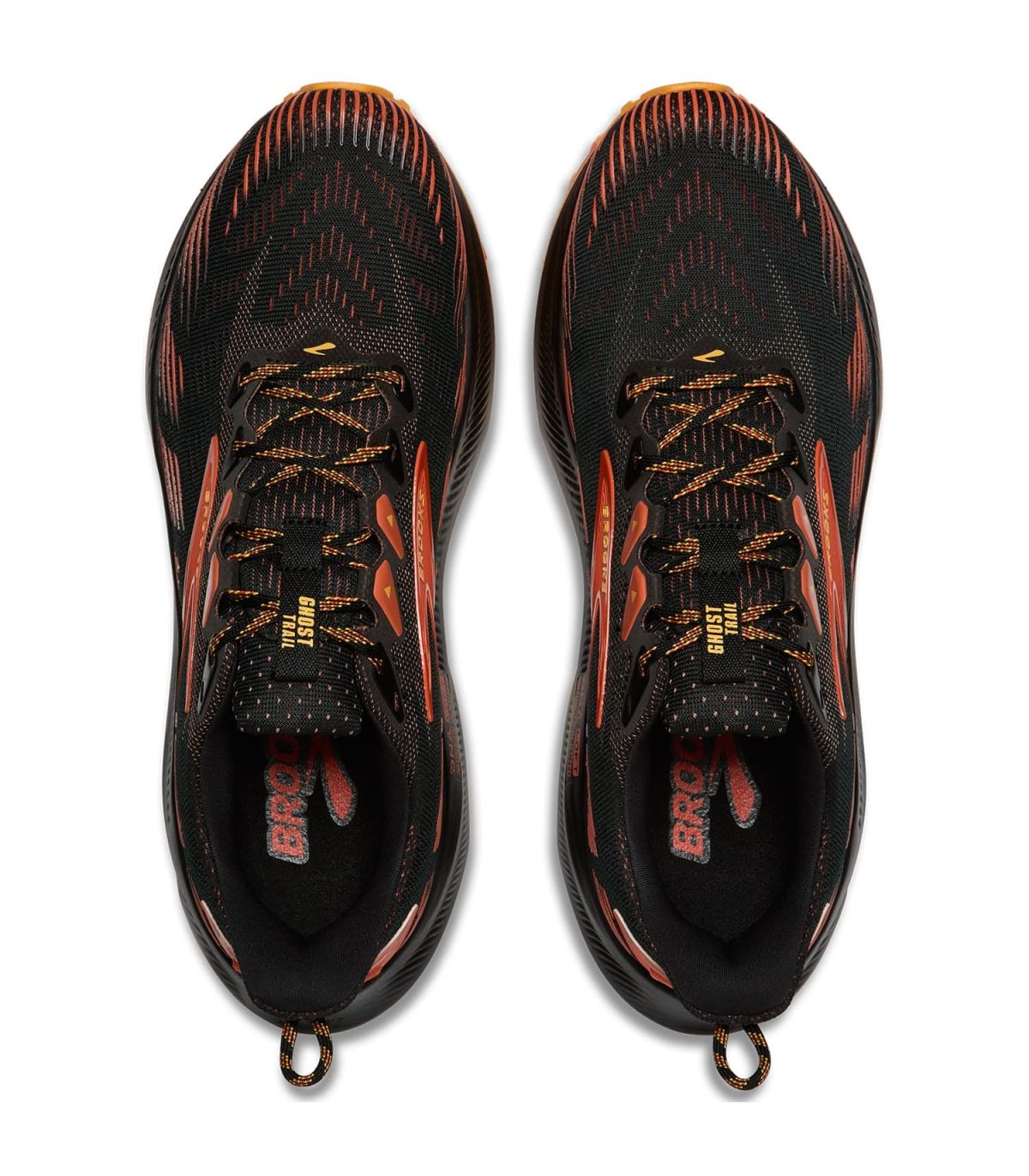 Brooks Ghost Trail Negro | tracción TrailTack drop 8mm
