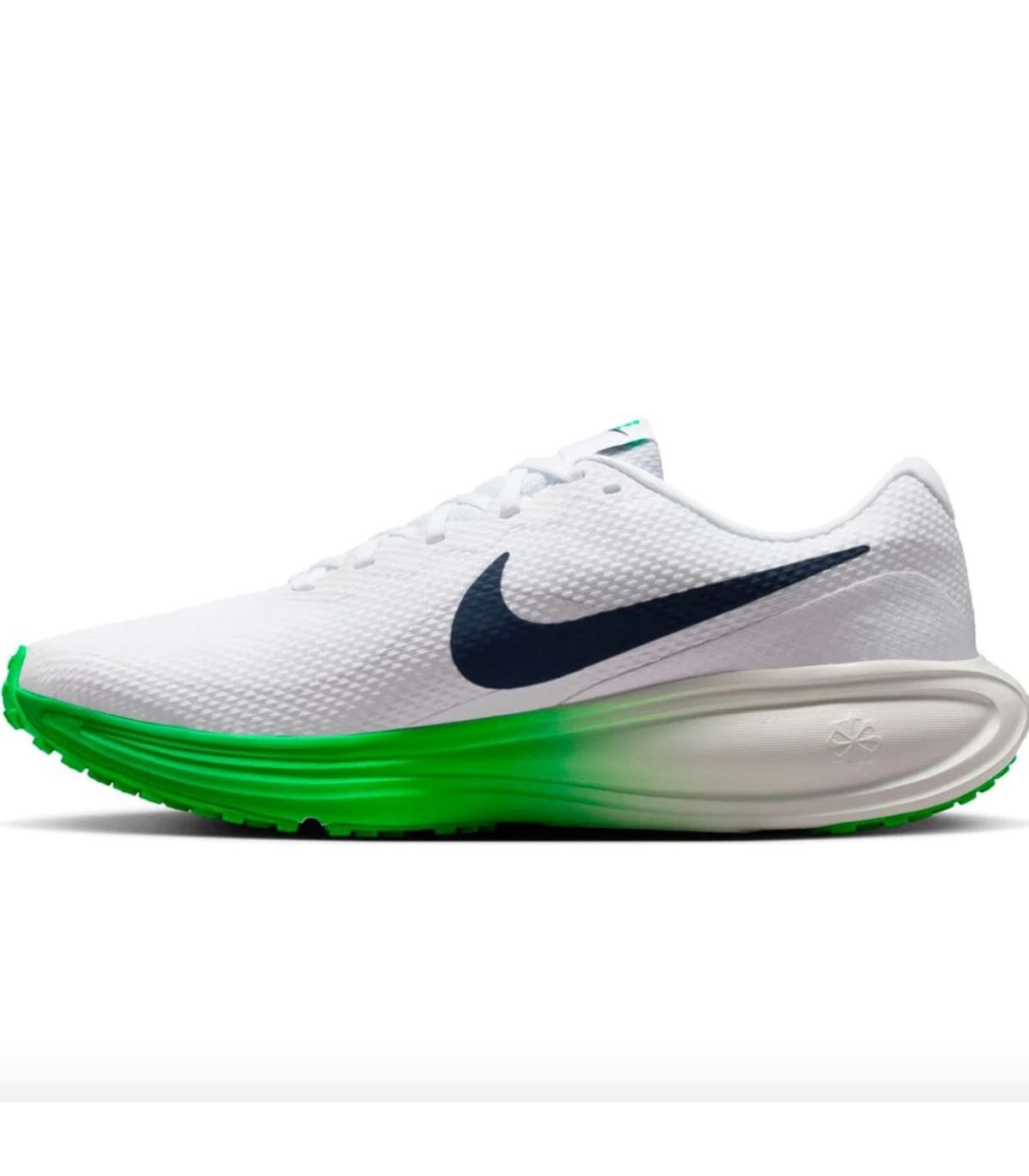 Nike Zapatillas Revolution 8 Blanco | chasis verde lima