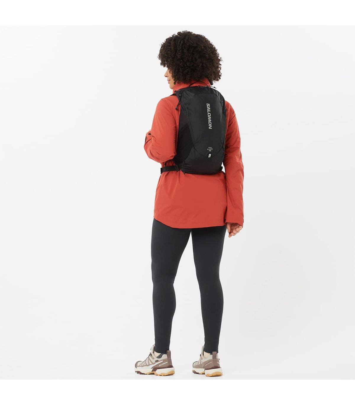 Salomon Mochila Trailblazer 10 Negro | nylon antidesgarro