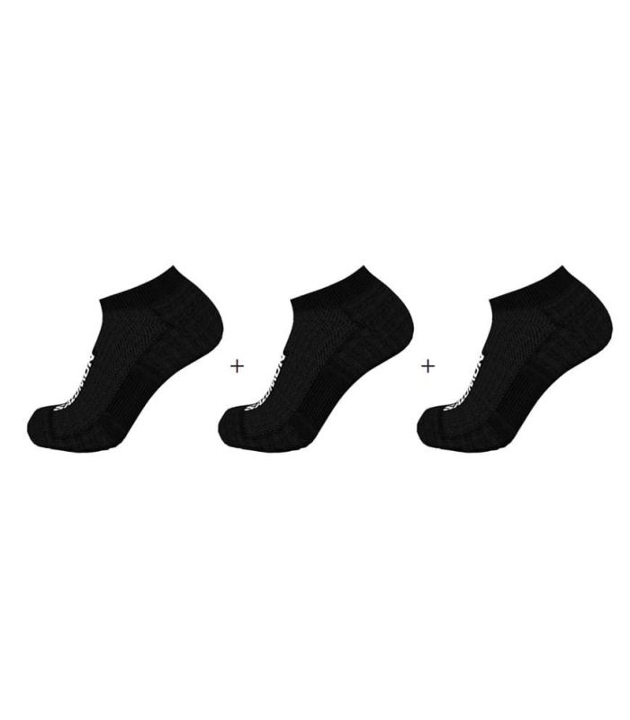 Salomon Calcetines Everyday Low 3-Pack Negro | corte bajo