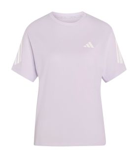 Camiseta técnica de running Adidas Adi365 rosa para mujer transpirable