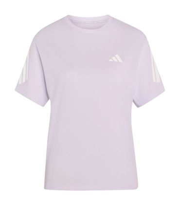Camiseta técnica de running Adidas Adi365 rosa para mujer transpirable