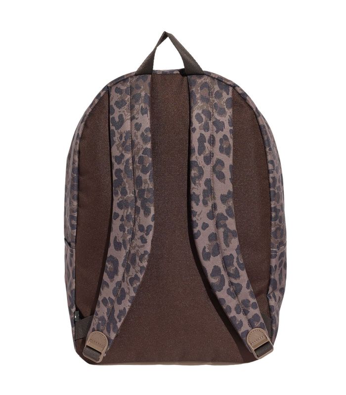 Adidas Mochila Ess Leo | estampado leopardo y doble cursor