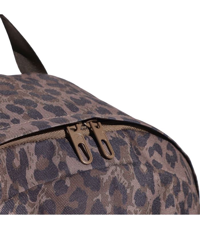 Adidas Mochila Ess Leo | estampado leopardo y doble cursor