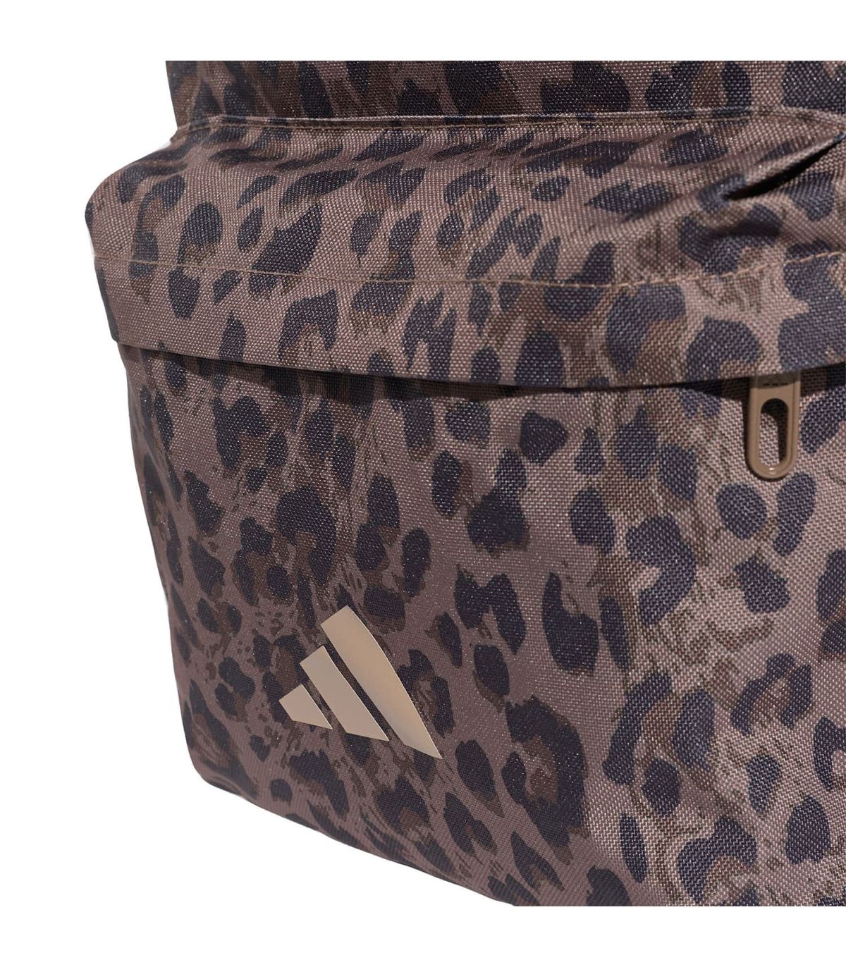 Adidas Mochila Ess Leo | estampado leopardo y doble cursor