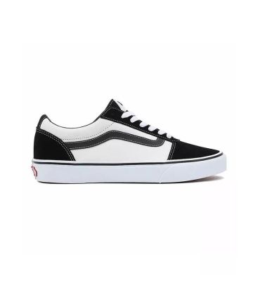 Zapatillas Vans Ward Retro en color azul con suela waffle antideslizante para skate urbano