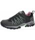 Zapatillas trekking impermeables Bruetting Mount Pinos Low Charcoal para mujer