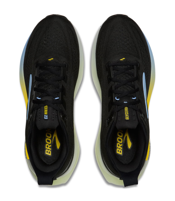 Brooks Zapatillas Glycerin 23 Negro | nitrógeno infusionado y gradiente