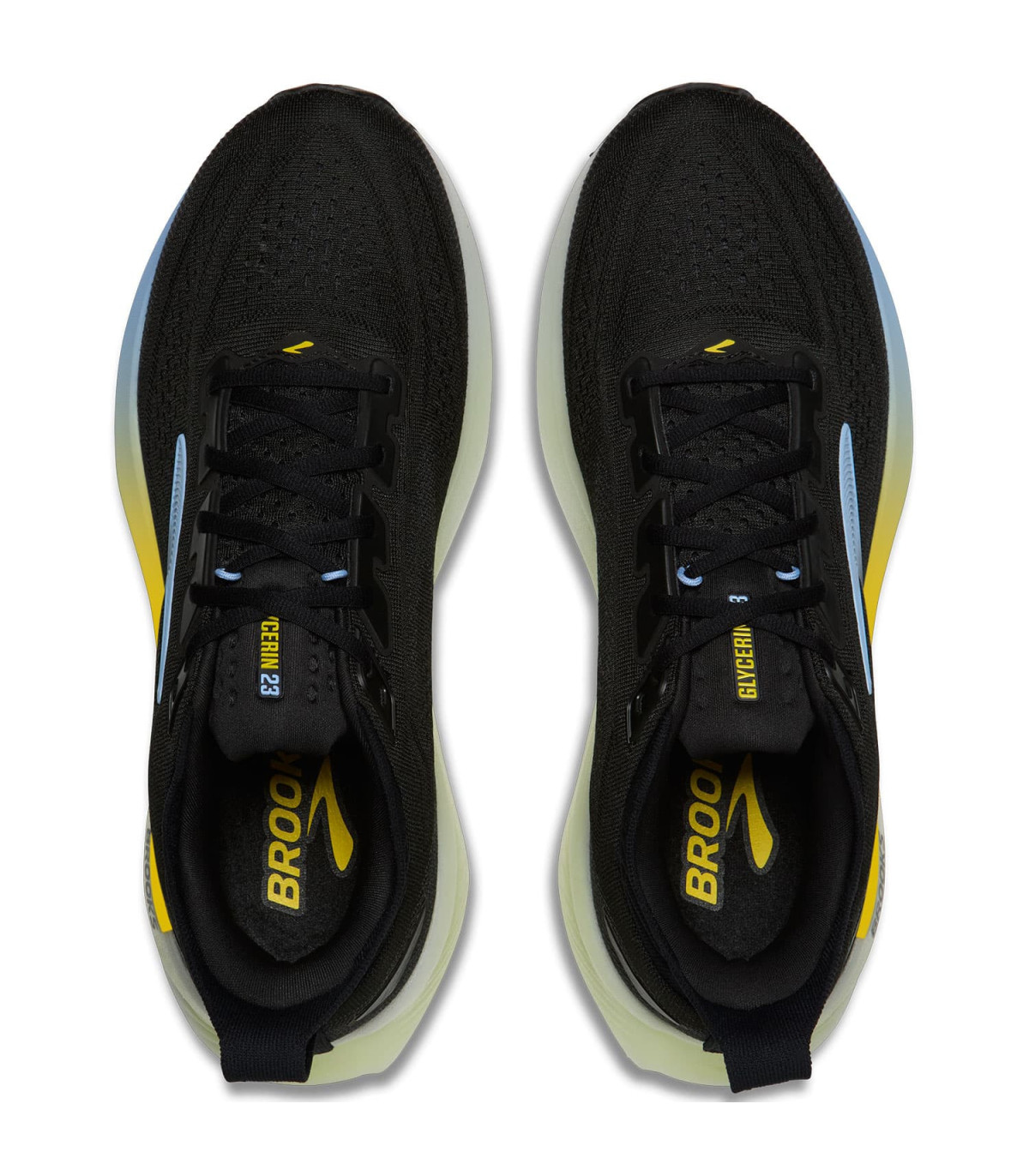 Brooks Zapatillas Glycerin 23 Negro | nitrógeno infusionado y gradiente