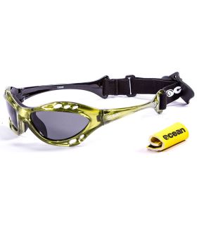 Gafas de Sol Deportivas Ocean Cumbuco Shiny Green / Smoke