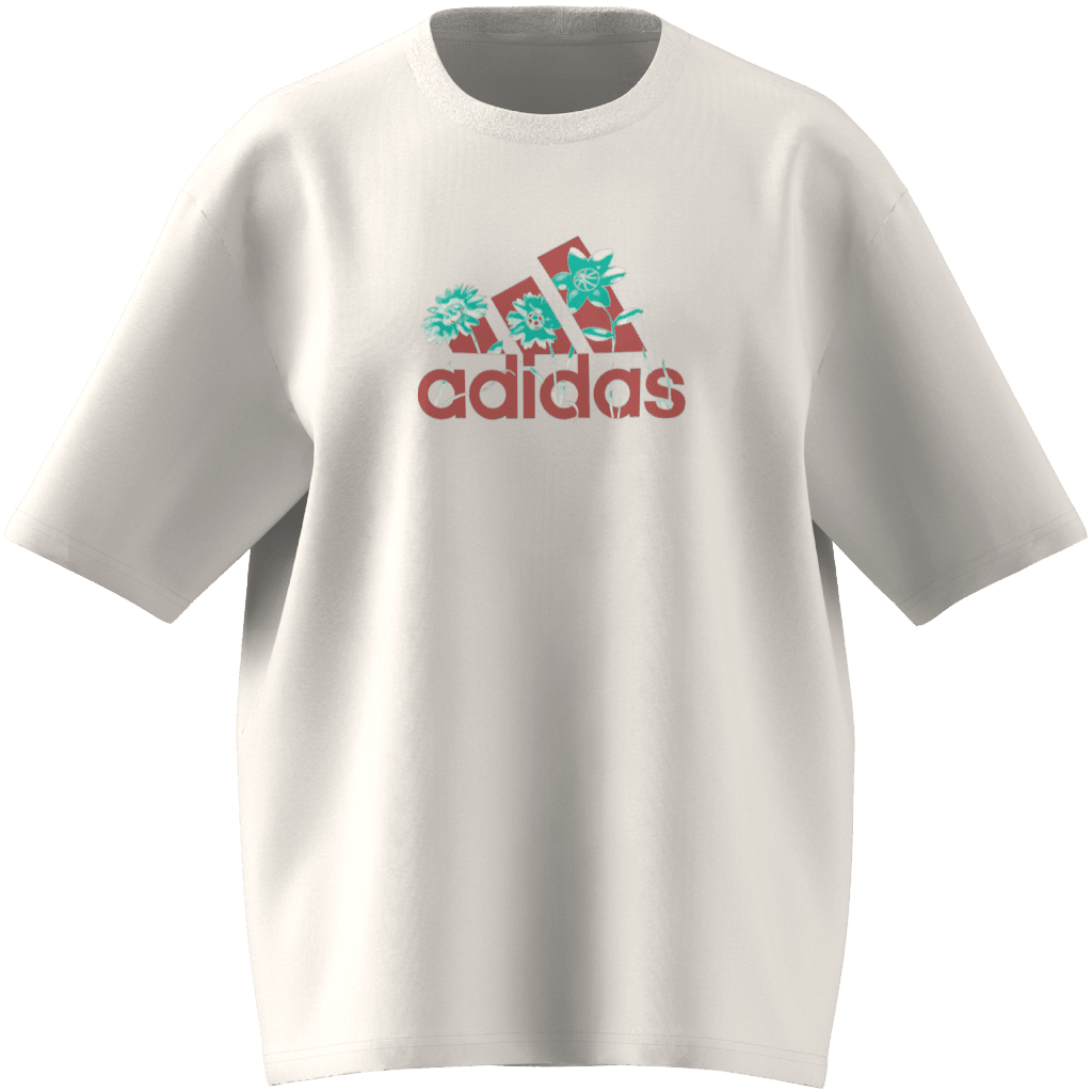 Adidas Camiseta W Flwr Bos GT Nondue